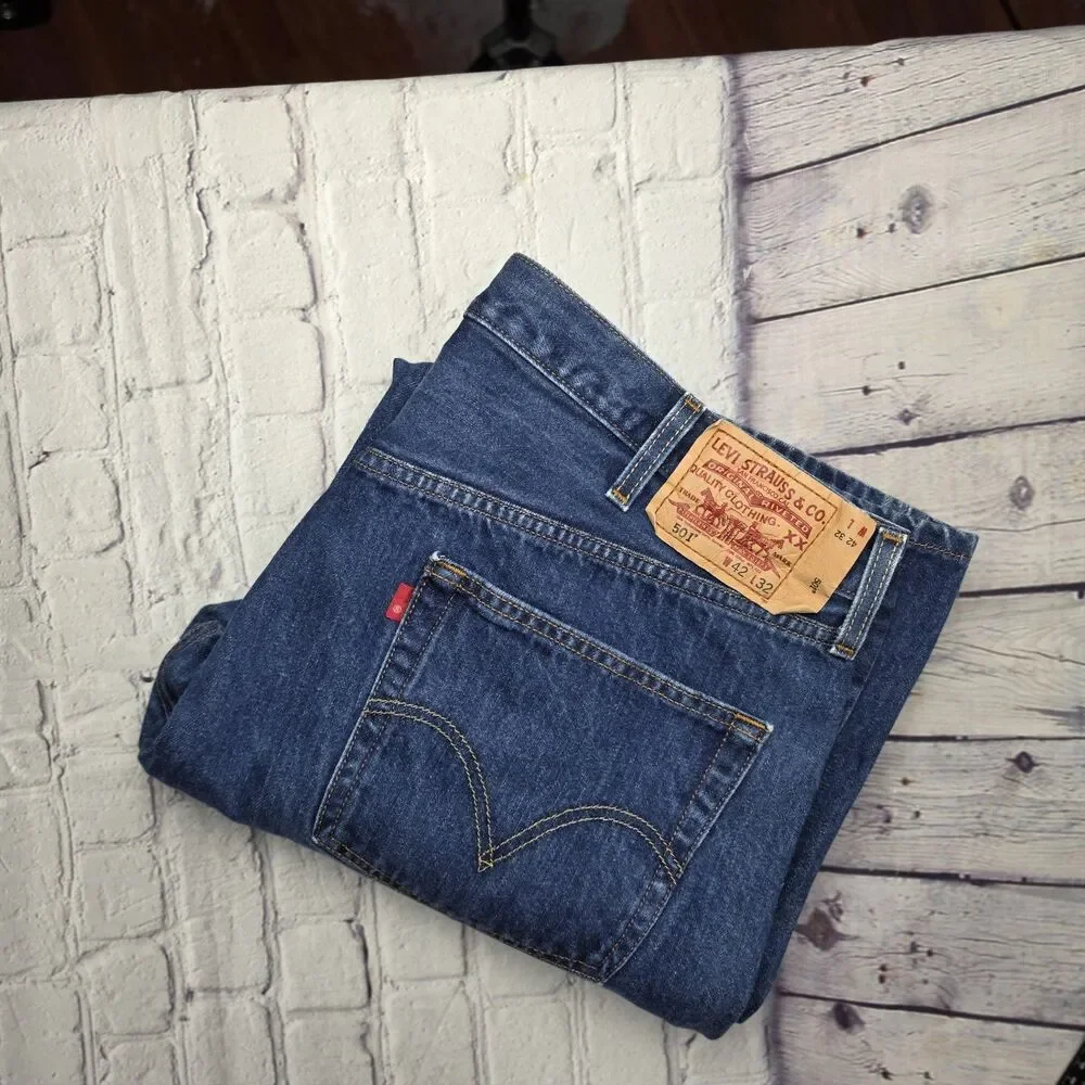 Levi's 501 Men’s W42 L32 Made in Colombia 100% Cotton